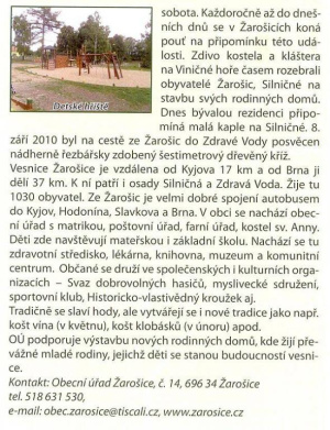 Žarošice - o obci Žarošice - o obci