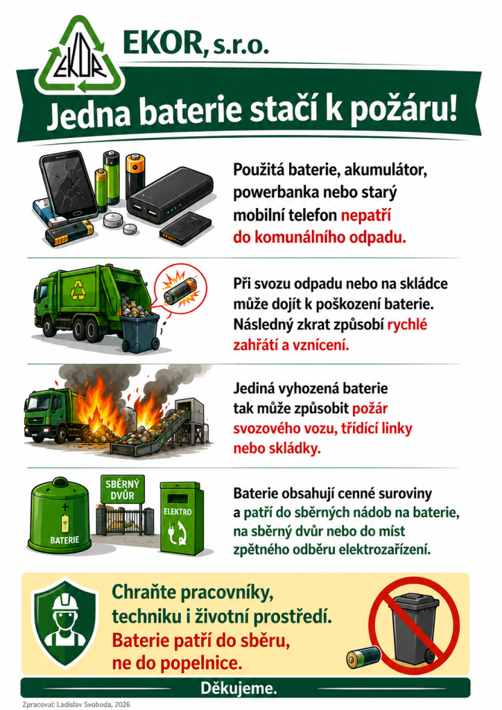 Třídění baterií